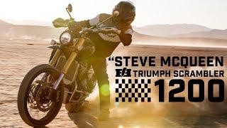 "Steve McQueen" Edition Triumph Scrambler 1200 Ripping!