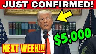 'NEXT WEEK'!! Trump’s DOGE Stimulus Refund Checks for MILLIONS of Americans