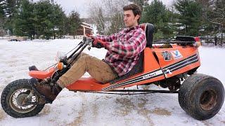 Street Legal 340cc 2-Stroke Trike Found Untouched After 40 Years