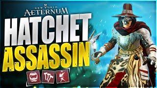 This Hatchet Build is DOMINATING PvP in New World Aeternum! Hatchet & Rapier Assassin Guide