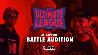 TUL : BATTLE AUDITION " 36 RAPPERS " | RAP IS NOW