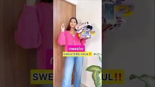 Meesho sweater haul #meesho #meeshoapp #meeshoshopping #meeshofinds #meeshohaulvideo