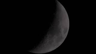 video capture of the moon with panasonic leica 100-400 G9II (no tripod)