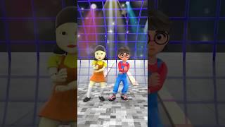 Dance Gangnam style _ Squid Doll & Tani #shorts