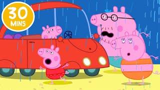 The Rainy Beach Day! ️ | Peppa Pig Full Episodes