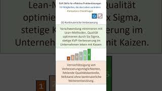 Wichtige Kompetenz: Kontinuierliche Verbesserung KVP Kaizen #onlinetraining #prozessoptimierung