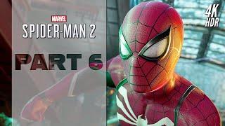 Spider-Man 2 (PS5) Walkthrough Part 6 - [4K/60FPS HDR]【No Commentary】