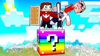 Minecraft, aber mit nur 1 Regenbogen Block!