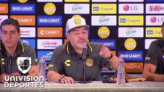 Presentación DIEGO ARMANDO MARADONA con DORADOS DE SINALOA, en México | CONFERENCIA COMPLETA