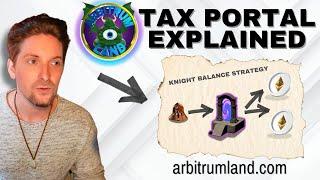 ARBITRUM LAND: BULLISH TAX PORTAL AND BURN EXPLAINED