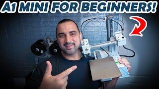 Bambu Lab A1 Mini Beginner’s Guide & First Print!