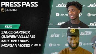 Sauce Gardner Discusses Facing Davante Adams in Practice