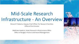 Mid-Scale Research Infrastructure: an NSF Overview