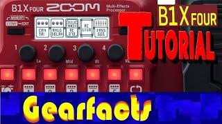 Zoom B1xFOUR Tutorial and Software link up