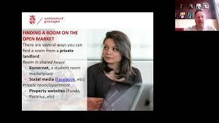 University of Groningen  - Housing Webinar