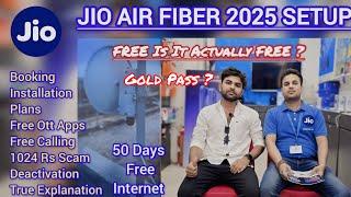 Jio Airfiber  Jio Airfiber 50 Days Free  Jio Airfiber Plan  Jio Airfiber After sale services