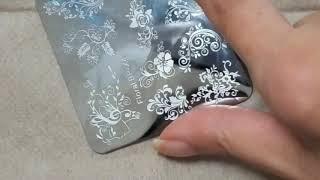 Pigment over Moyra Foil Stamping Polish