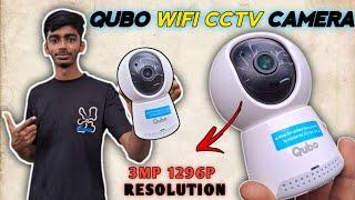 Unboxing Qubo 3Mp Smart 360 Wifi Camera - Malayalam | Best Budget Wifi cctv camera | Gokulling dude