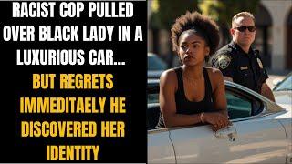 Racist Cop Pulled Over Black Lady In A Luxurious Car But Regrets When He Discovered Her Identity...