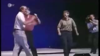 Bill Gates and Steve Ballmer dancing - Windows 95 launch