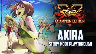 Street Fighter 5 Champion Edition - Akira's Story Mode Playthrough