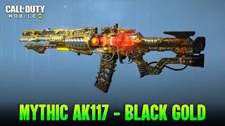 Do You Want Mythic AK117 Lava Remix in Black Gold - CODM - COD Mobile