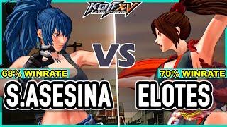 KOF XV  Shermie Asesina (Leona/Athena/Shermie) vs Elotes (Mai/Iori/Clark)