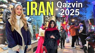 Real life in Iran without propaganda || Qazvin, Khayyam street