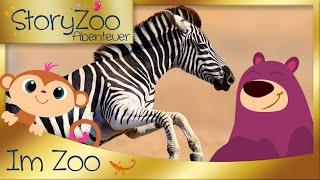 StoryZoo Abenteuer im Zoo  | Zebra & Kamel  | Lehrvideos für Kinder | #storyzoo