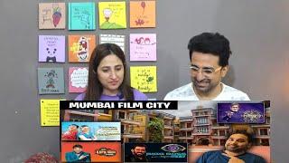 Pak Reacts Pakistani Touring Iconic Mumbai Film Studios | Film city Mumbai | Bollywood studio live