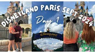 DISNEYLAND PARIS DAY 1 - Disneyland Park|Hotel Cheyenne|Travel Day| September 2024