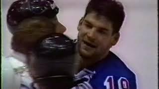 Kris King Vs Marty McSorley 11.21.91