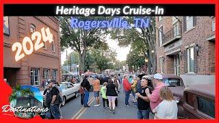 HERITAGE DAYS CRUISE IN 2024 | Rogersville, Tennessee