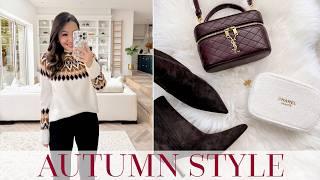 Fall Wardrobe Heroes + Saint Laurent Gaby Vanity and NEW Chanel Holiday Kits!