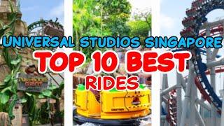 Top 10 rides at Universal Studios Singapore - Sentosa, Singapore | 2022