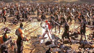 Goddess vs. 10,000 Army Full Fight Scene (Heavenly Sword)