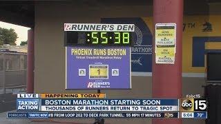 Running for Boston in Phoenix