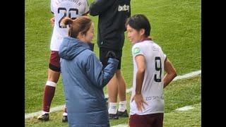 2024.10.06 WSL観戦 Man City 2 vs West Ham 0 司令塔長谷川唯選手、途中出場藤野あおば選手 勝利に貢献、清水梨紗選手 旧同僚植木理子選手らと再会