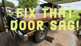 Ramcharger Revival: Fixing Any Old Door Hinge at Home #mopar #dodge #ramcharger