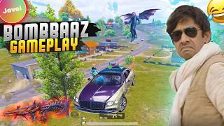 BOMBBAAZ GAMEPLAY  BGMI FUNNY JEVEL COMMENTRY | JEVEL |