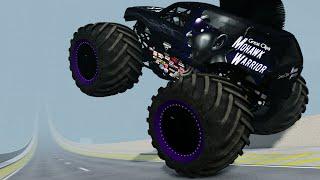 Mohawk Warrior, Crash Test Dummy Big Trucks Epic High Speed Jumps MONSTER JAM | BeamNG.Drive