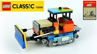 Lego 10696 Tractor MOC Review LEGO CLASSIC 10696 Tractor Komatsu Dozer  Save Money & Space! 