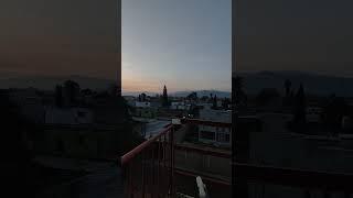 Así amanece en Tláhuac, Ciudad de México