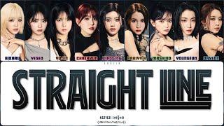 KEP1ER - STRAIGHT LINE (ПЕРЕВОД | КИРИЛЛИЗАЦИЯ | COLOR CODED LYRICS)
