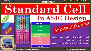 Standard Cell | Standard Cell Layout | Standard Cell Library | Tracks of Standard cells