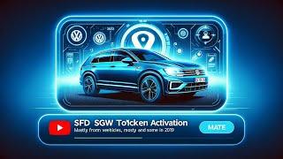 MittmannLive - SFD SGW Token Freischaltung für VAG Fahrzeuge meistens ab 2022 bei manchen ab 2019