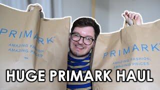 HUGE MEN'S SUMMER PRIMARK HAUL | Men's Fashion