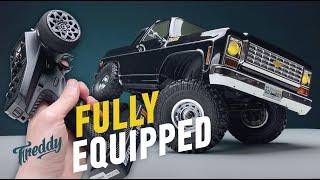 Nothing is impossible for this truck! Chevrolet K5 FCX10 by FMS. Remote control truck in 1/10 scale.