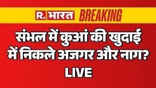 Big Breaking On Sambhal News LIVE : संभल में कुआं की खुदाई में निकले अजगरऔर नाग?