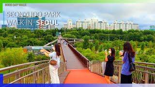 4K.FullㅣSeonyudo Park️One Of The Best Kept Secrets In Seoul.Relax With Beautiful Views Of The River